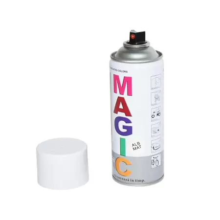 Spray Magic alb mat 007-2