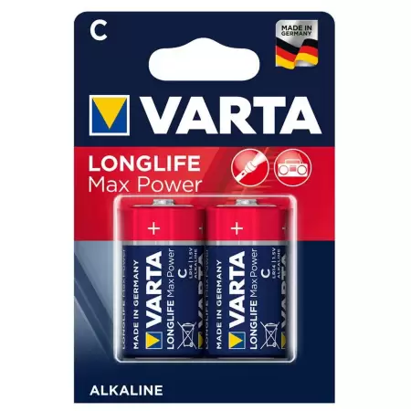 Baterii alkaline LR14/C/BP2 varta-1