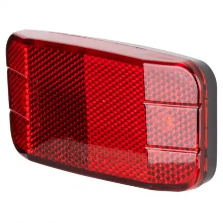 Stop rosu spate patrat simplu 55x40mm B2211      -1