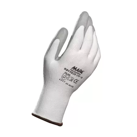 Manusi latex gri-alb-1 Manusi latex gri-alb-1