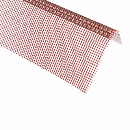 Coltar pvc 2.5M cu plasa rosie 10x15cm Baumit-2