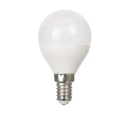 Bec led G45 E14 rece 7W Comtec *inclus timbru verde           -1