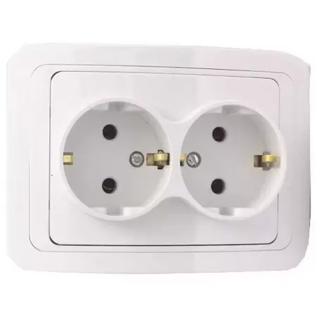 Priza dubla st eco-2