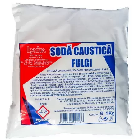 Soda caustica 1kg  CAL II-1 Soda caustica 1kg  CAL II-1