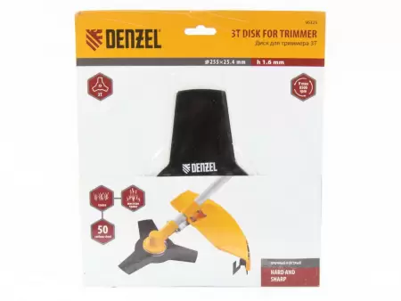 Trimmer elice 255x25.4x1.6  Denzel  96325-2 Trimmer elice 255x25.4x1.6  Denzel  96325-2